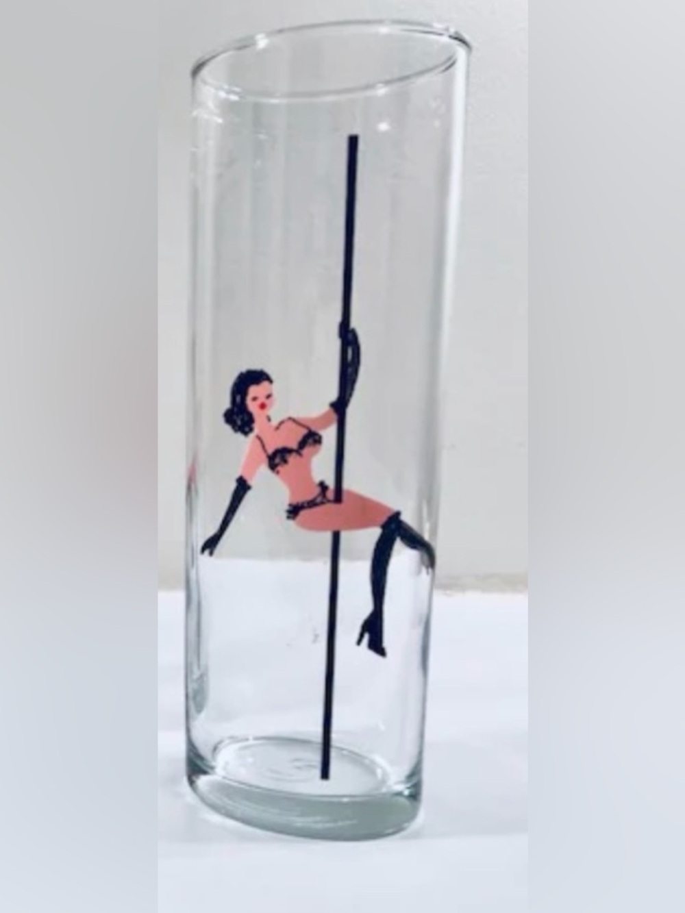 Fishs Eddy Stripper Highball Glass